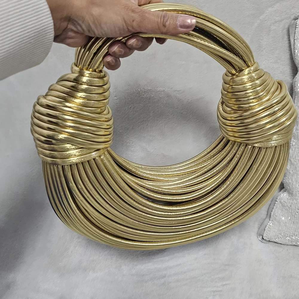 Verano Hill Gold Statement Necklace - Picture 7 of 9